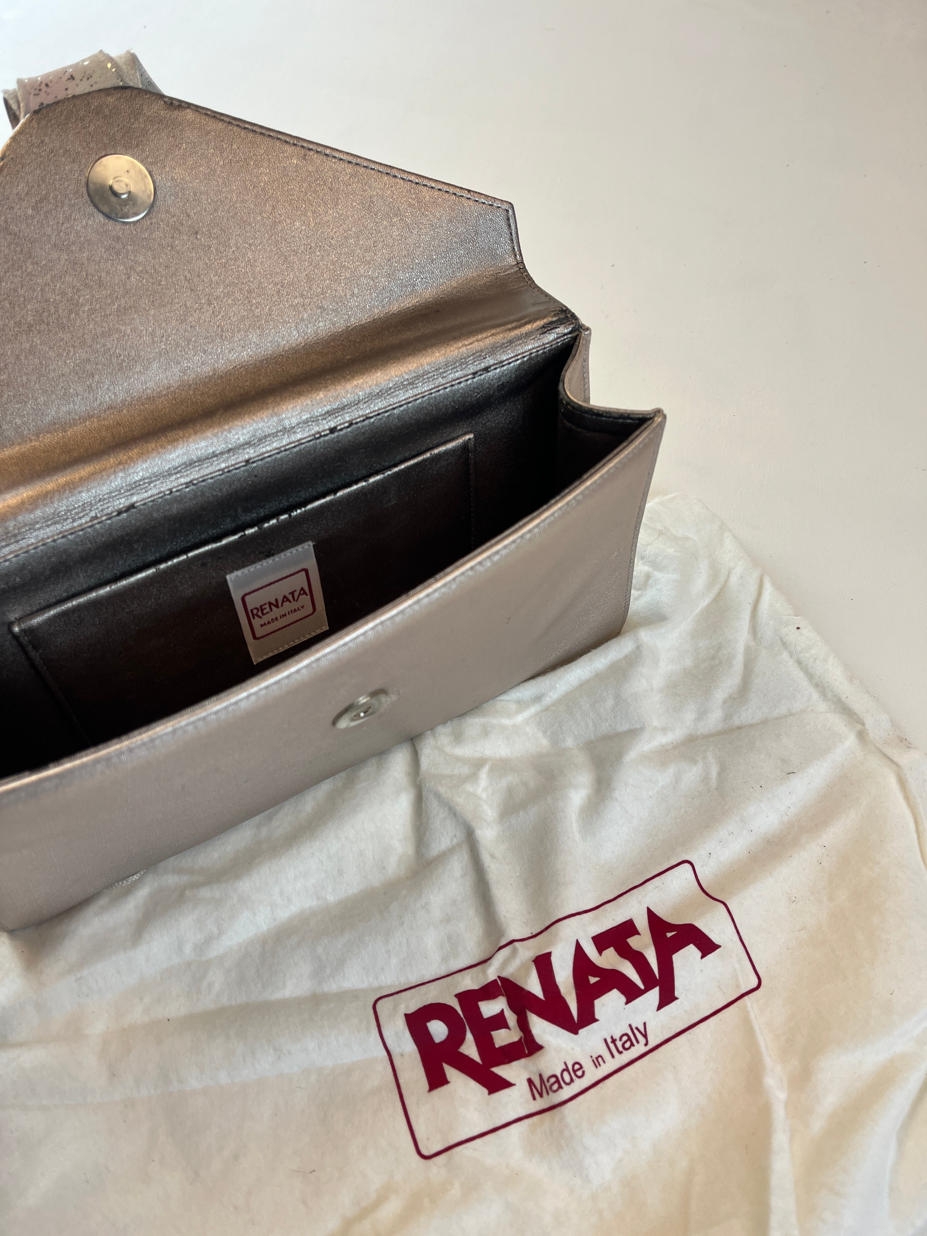 Vintage Tasche Silber