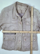 Vintage Lederjacke (S)