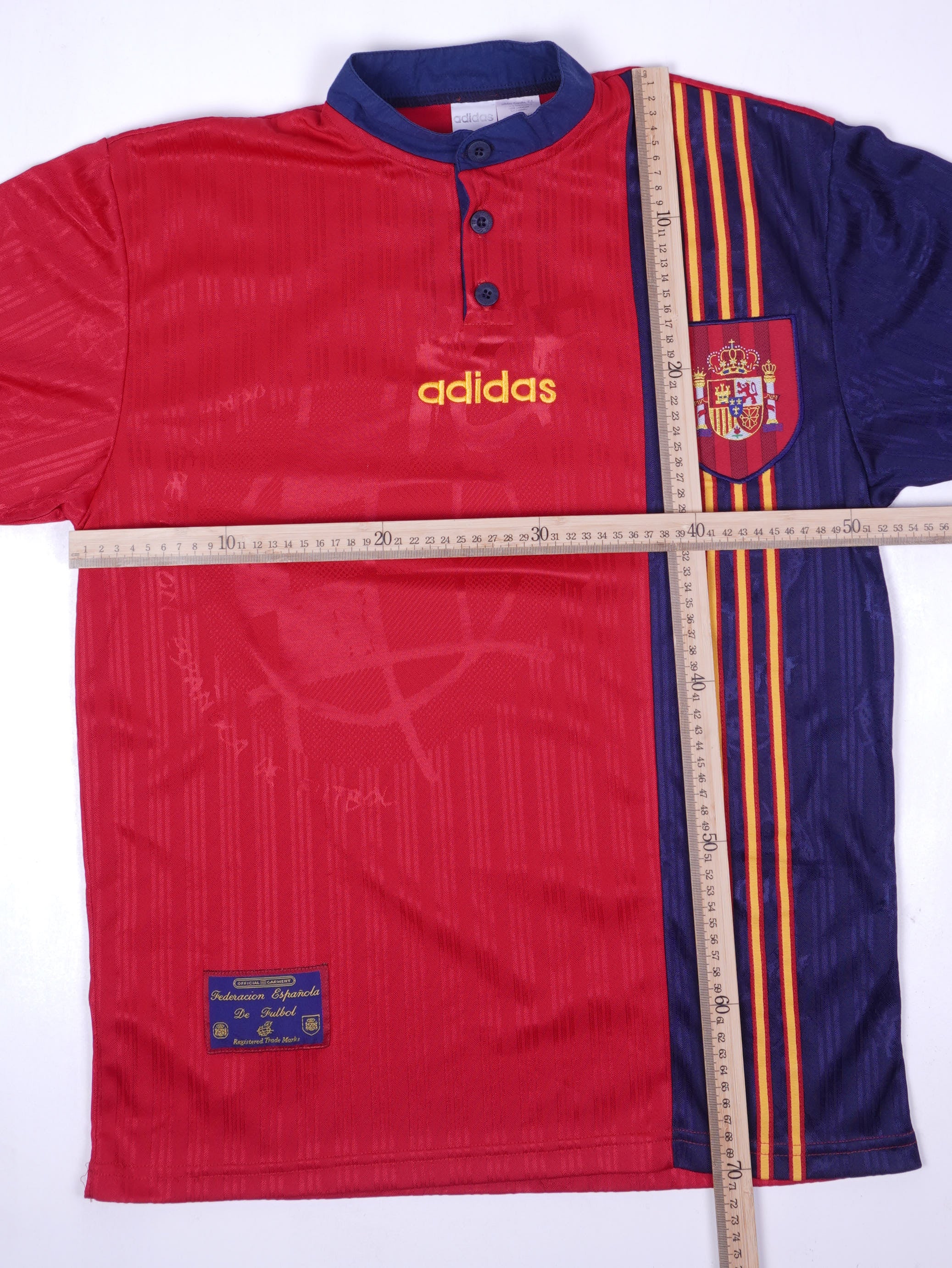Adidas Spanien 1996/98 Heim Trikot (M)