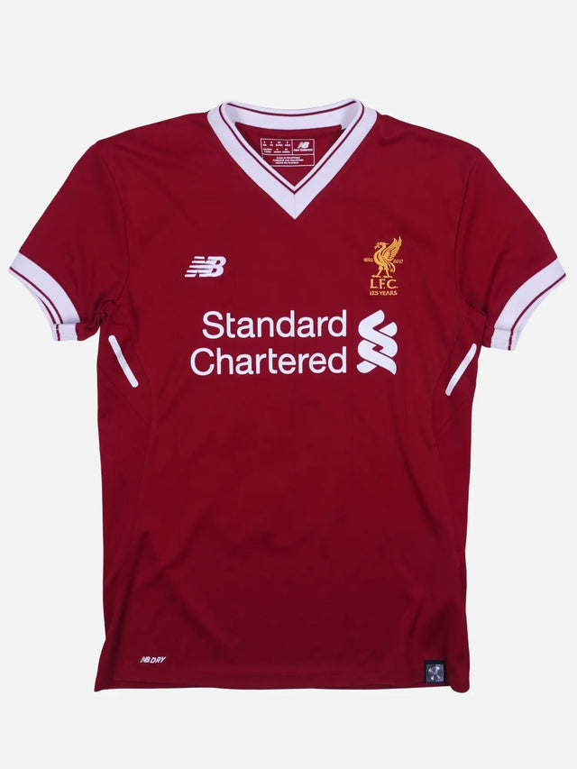 New Balance Liverpool Gerrard 8 2017/18 Heim Trikot (S)