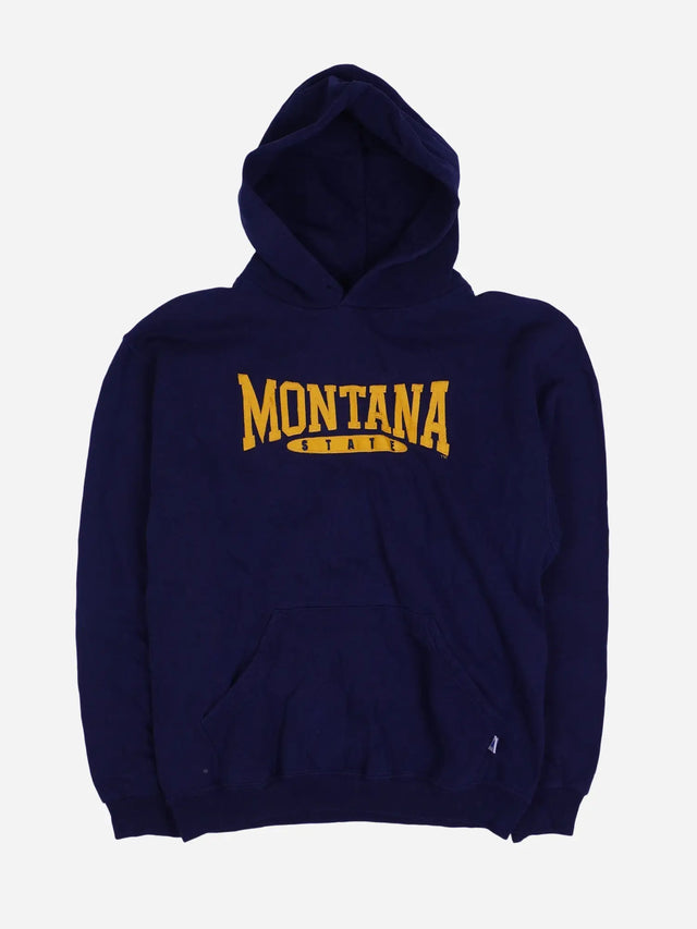 Vintage Montana College Hoodie (M)