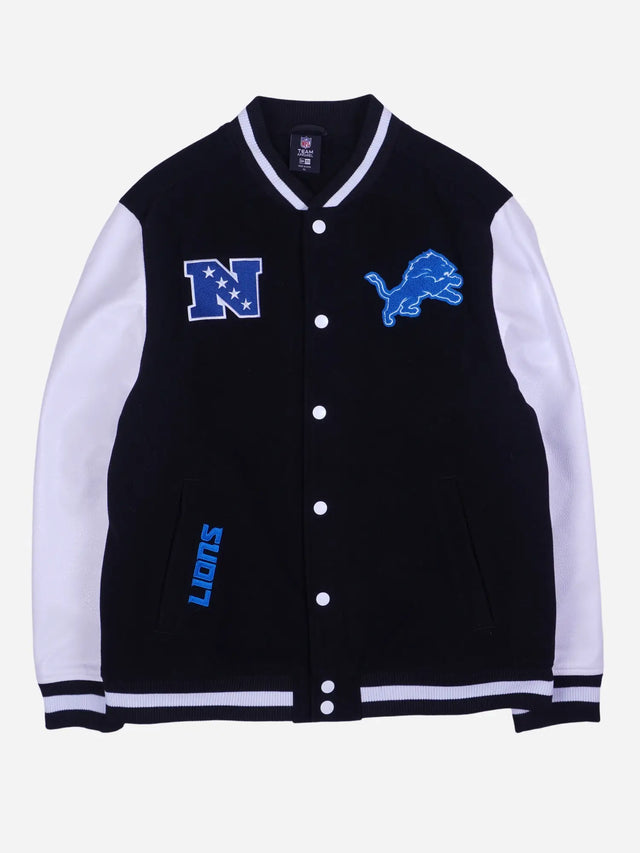 Vintage Detroit Lions NFL College Jacke (XL)