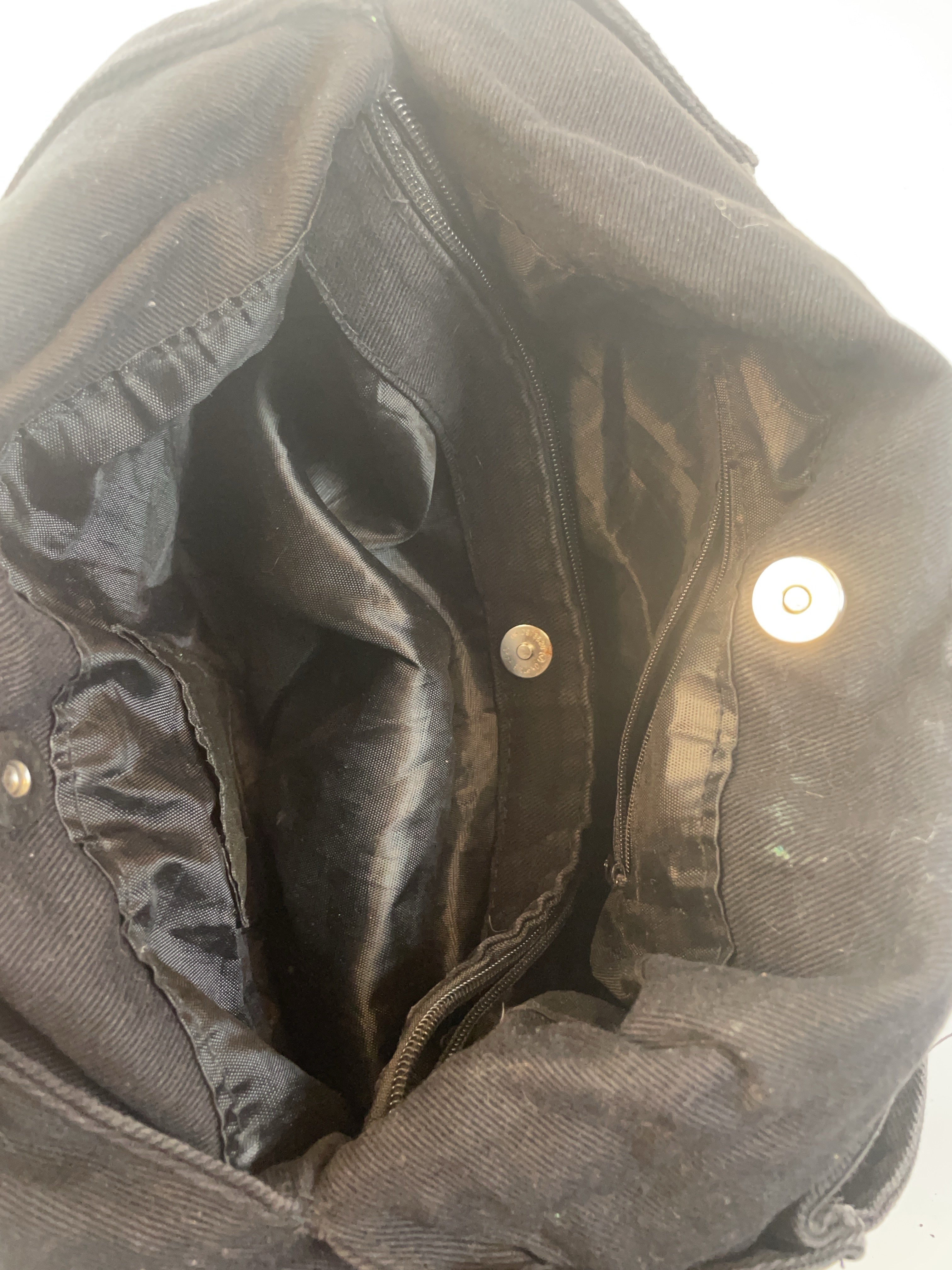 Mickey Schulter Tasche Schwarz Y2k