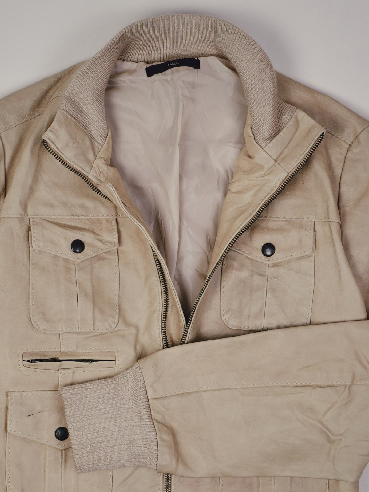Vintage Lederjacke (XS)