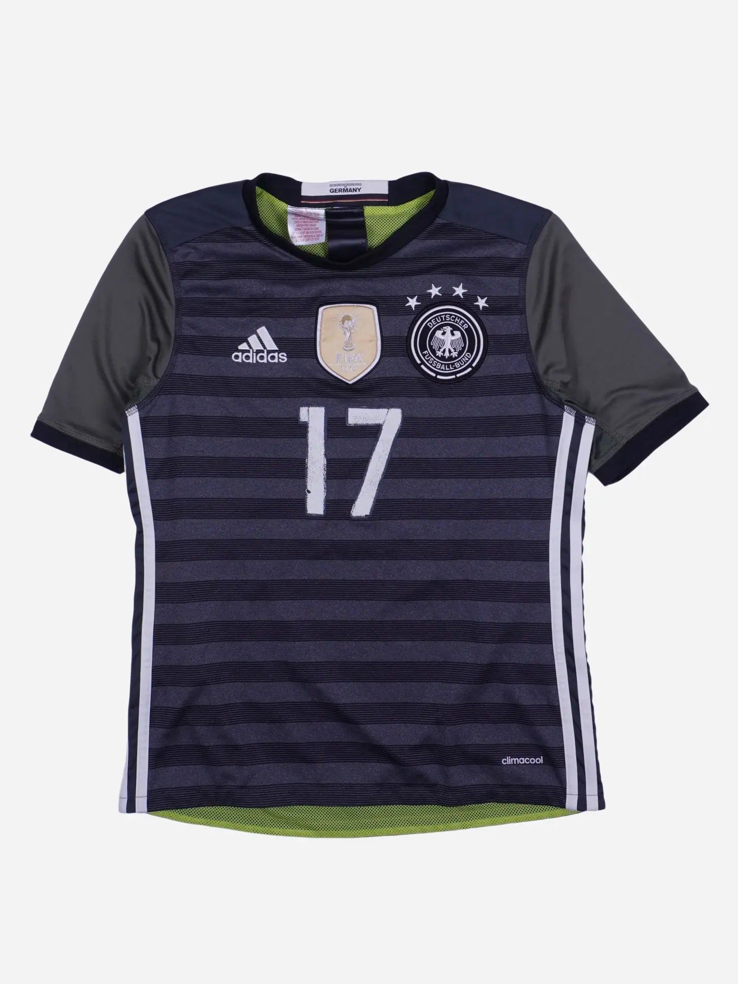 Adidas Deutschland Boateng 17 2016 Auswärts Trikot (XS)