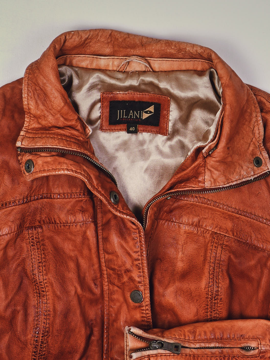 Vintage Lederjacke (M)