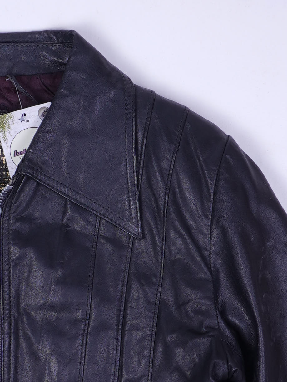 Vintage Lederjacke (M)