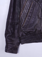 Vintage Lederjacke (S)