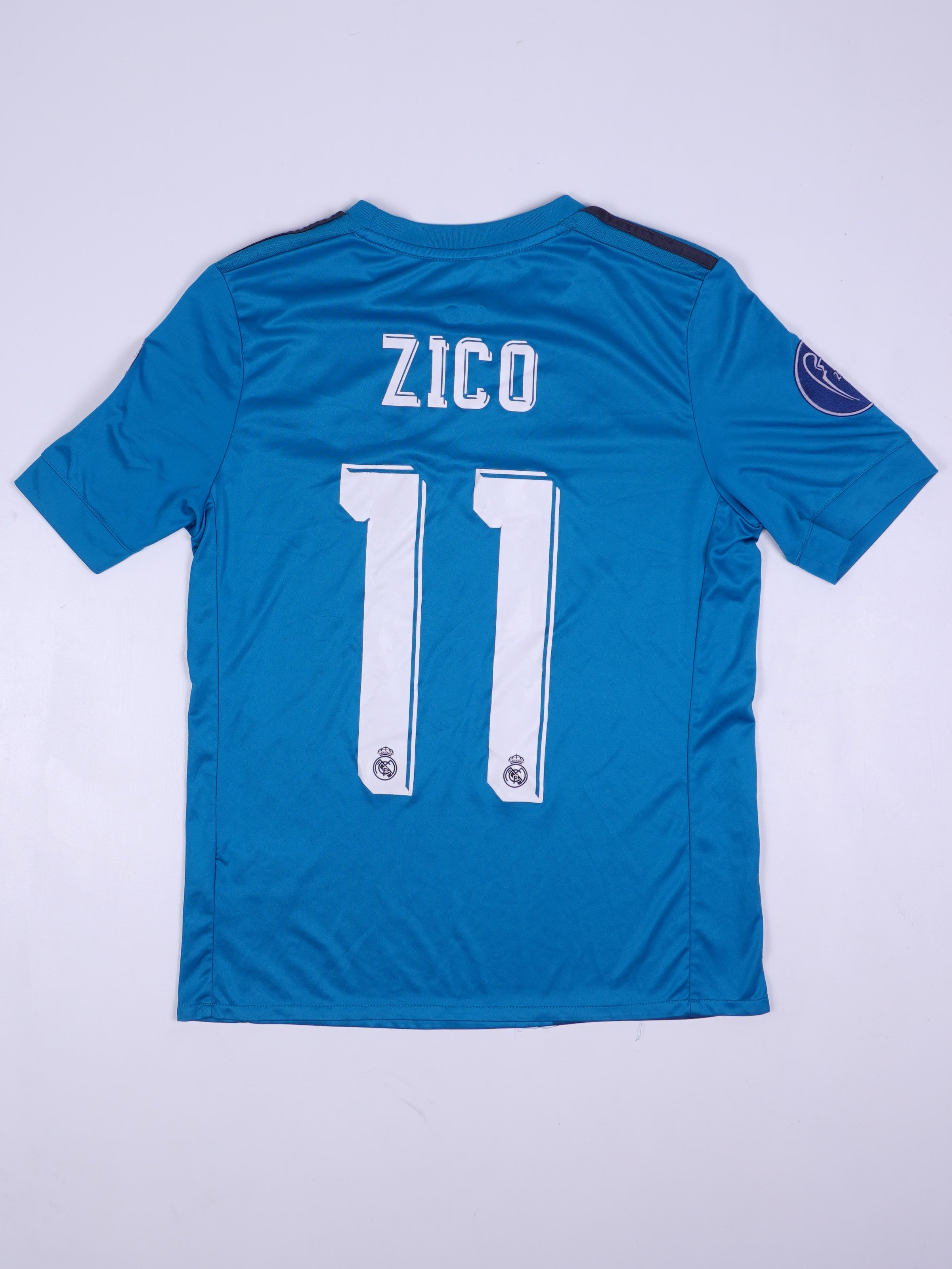 Adidas Real Madrid ZICO 11 2017/18 Ausweich Trikot (XS)