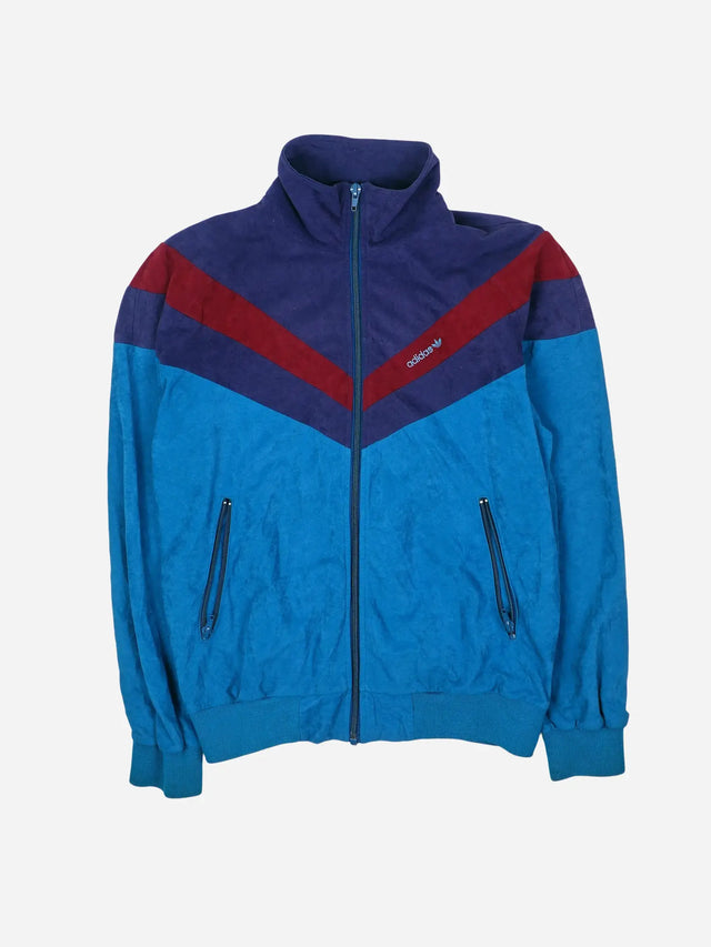 Adidas 70s/80s Samt Trainingsjacke (S)