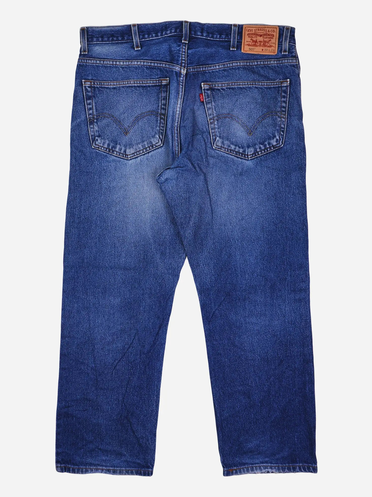 Levis 505 Regular Fit Jeans (W38)
