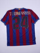 Nike Fc Barcelona Yaya Toure 24 2009/10 Heim Trikot (M)