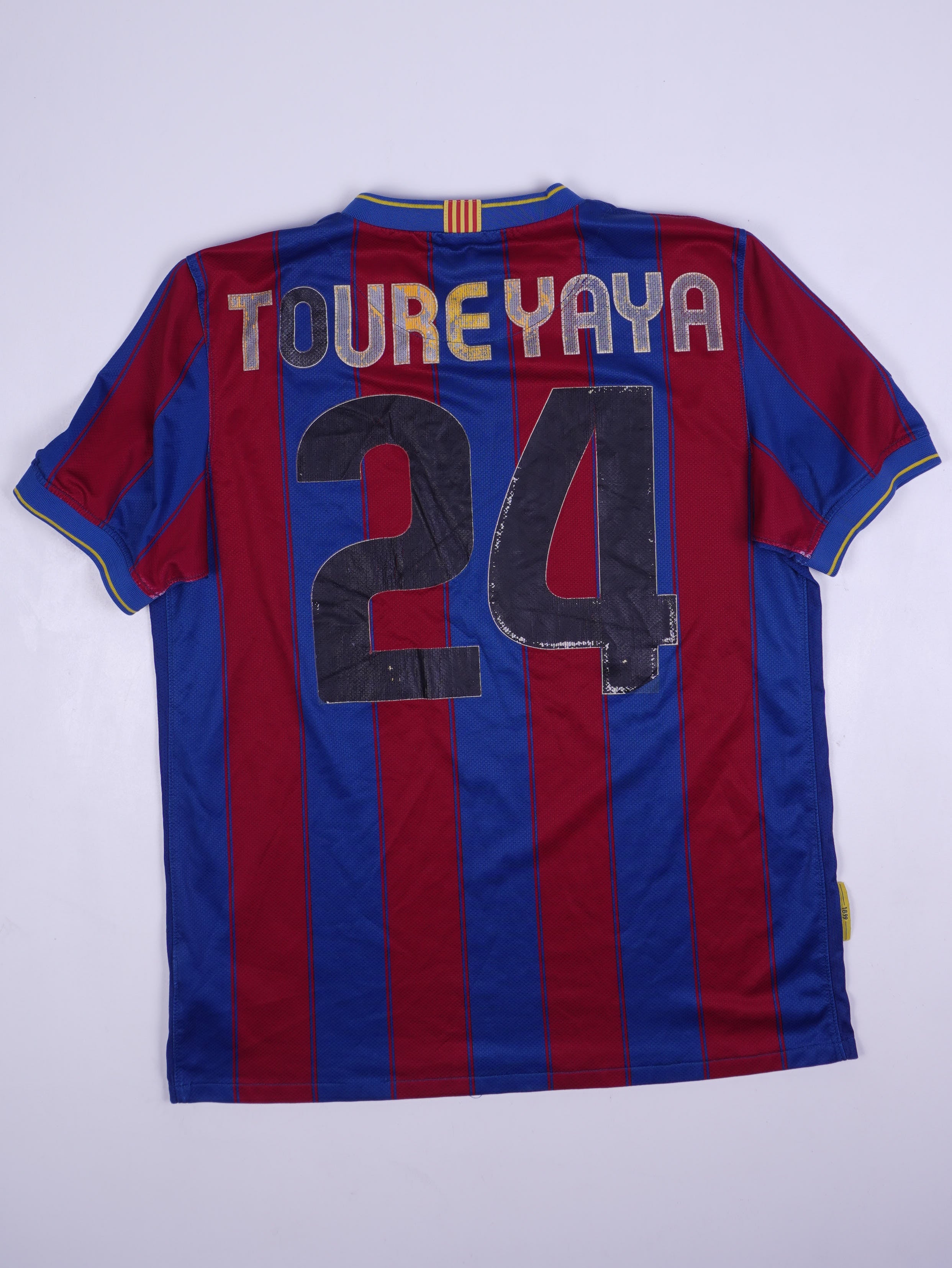 Nike Fc Barcelona Yaya Toure 24 2009/10 Heim Trikot (M)
