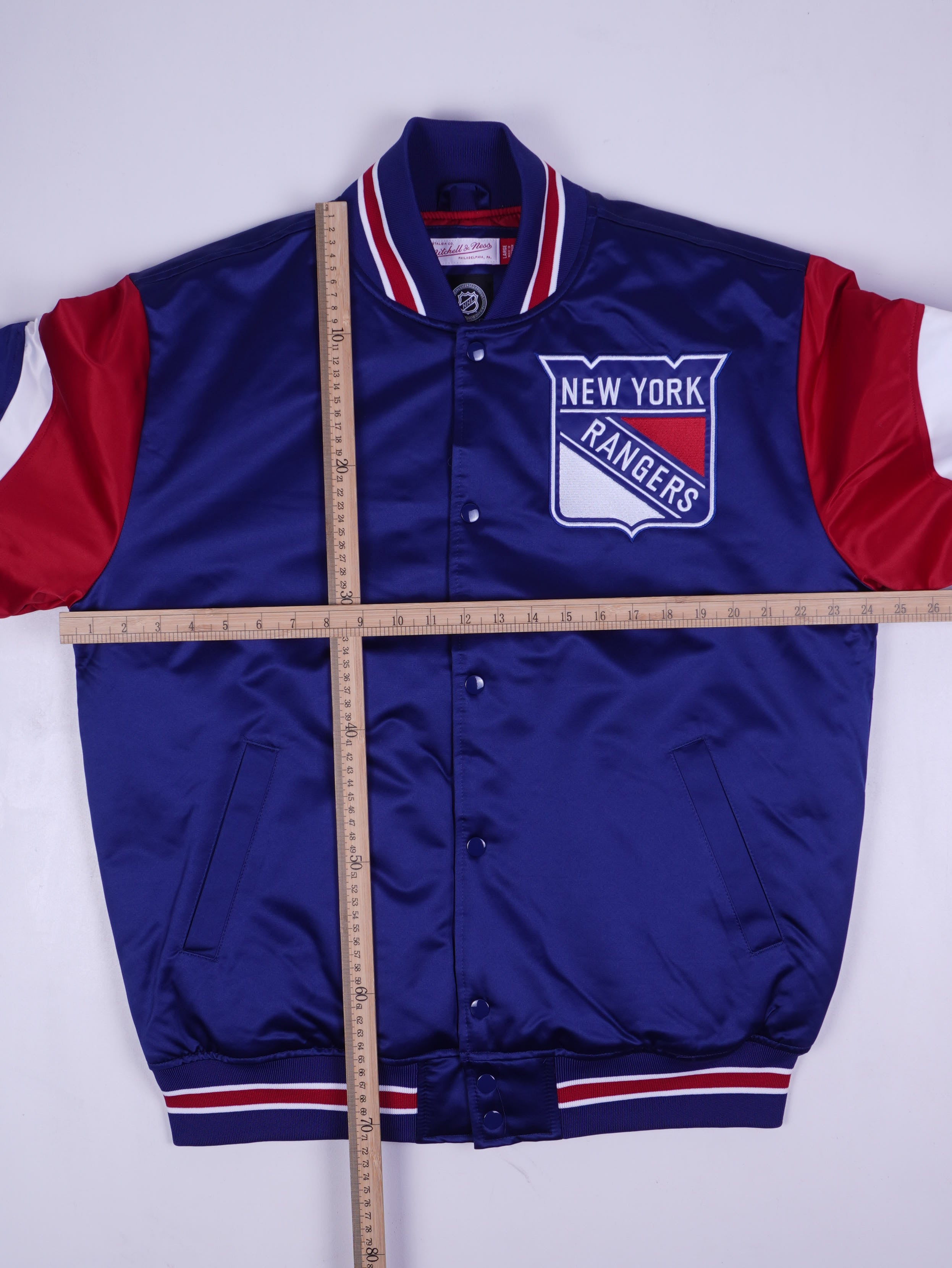 Mitchell & Ness New York Rangers NFL College Jacke (L)