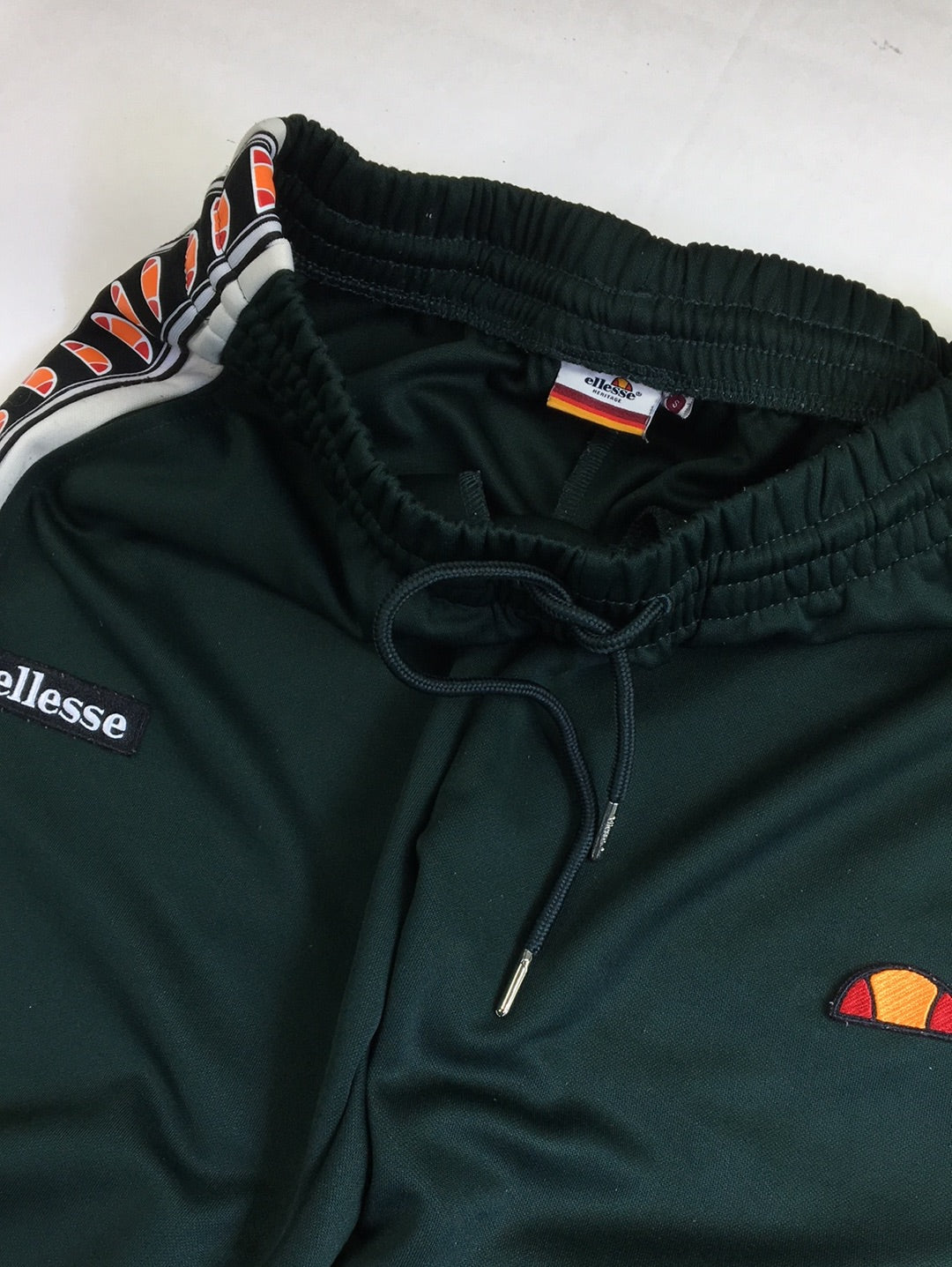 Shops ellesse tracksuit green