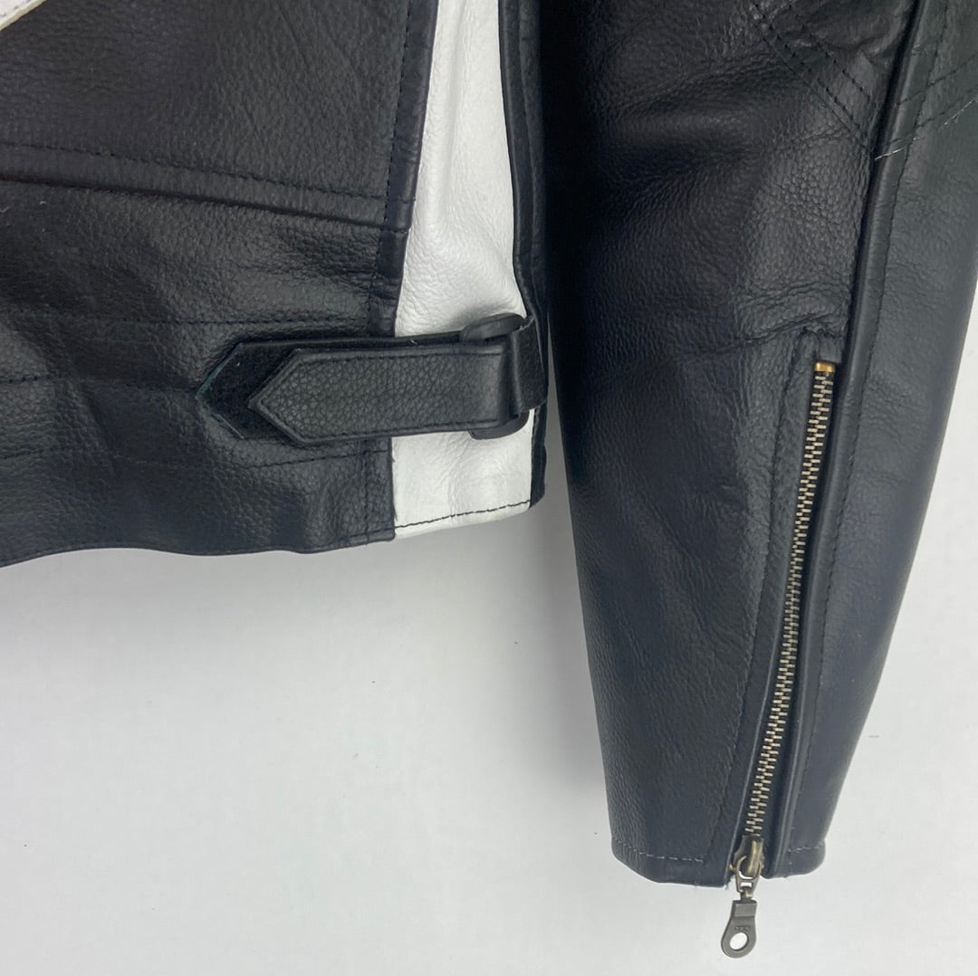Lucky Strike Leather Racing Jacket (XS)