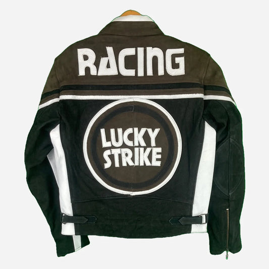 Lucky Strike Leather Racing Jacket (S)