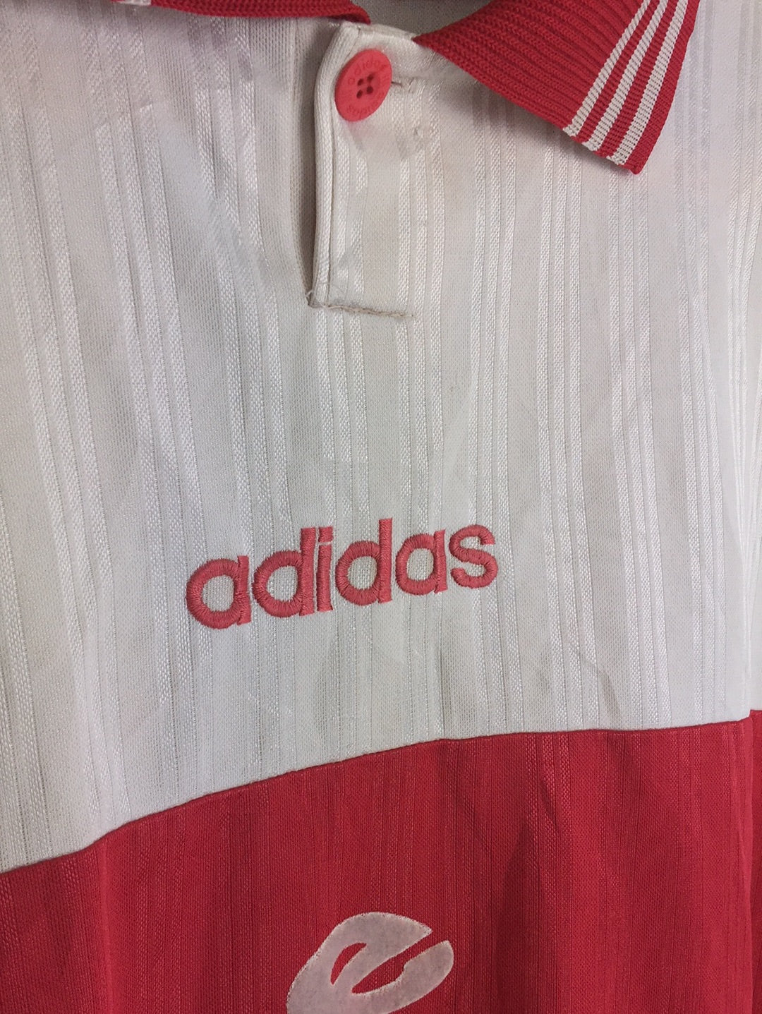 Adidas Red-White Hut Jersey (XL)
