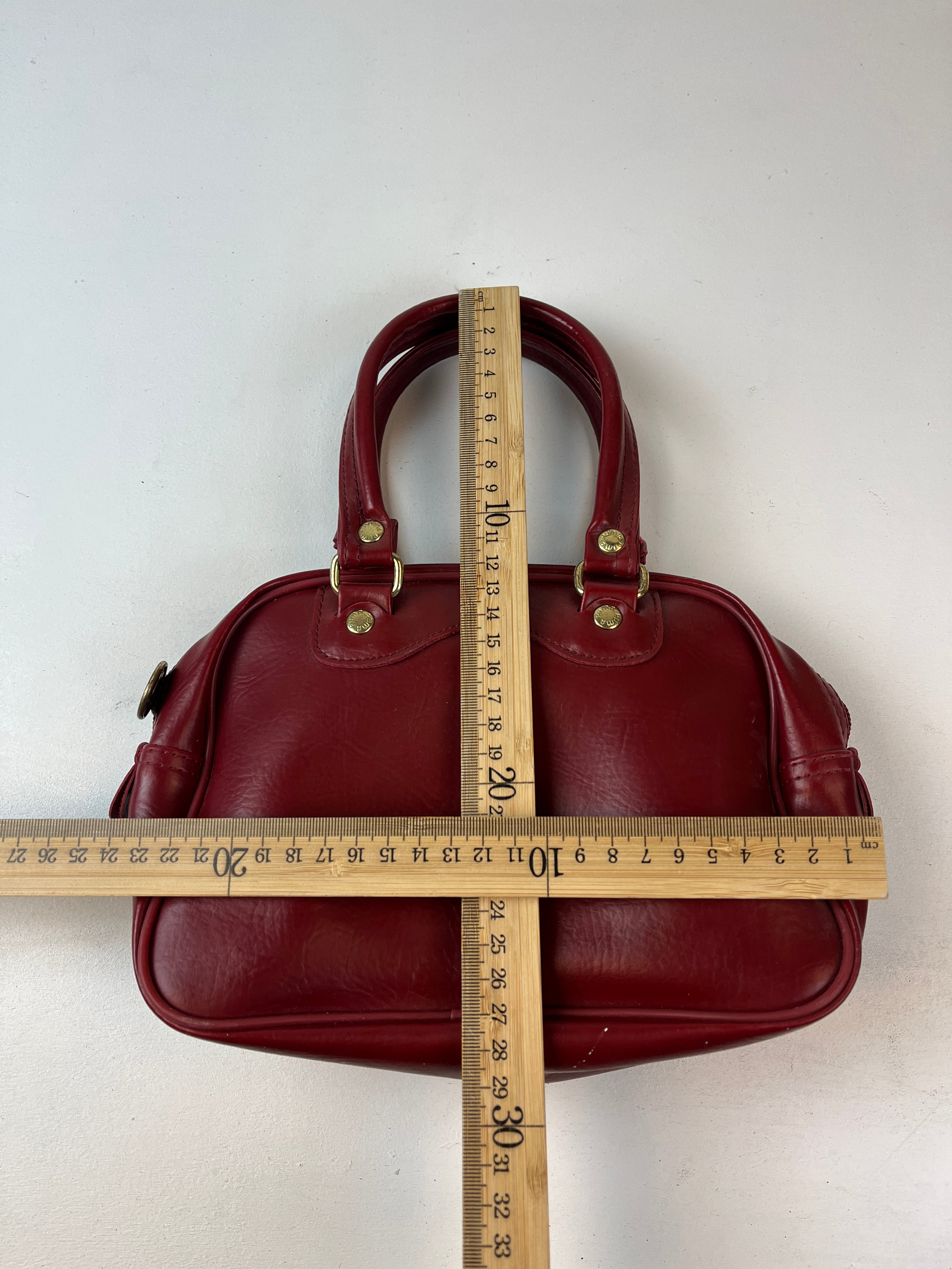 Puma Leder Tasche Rot