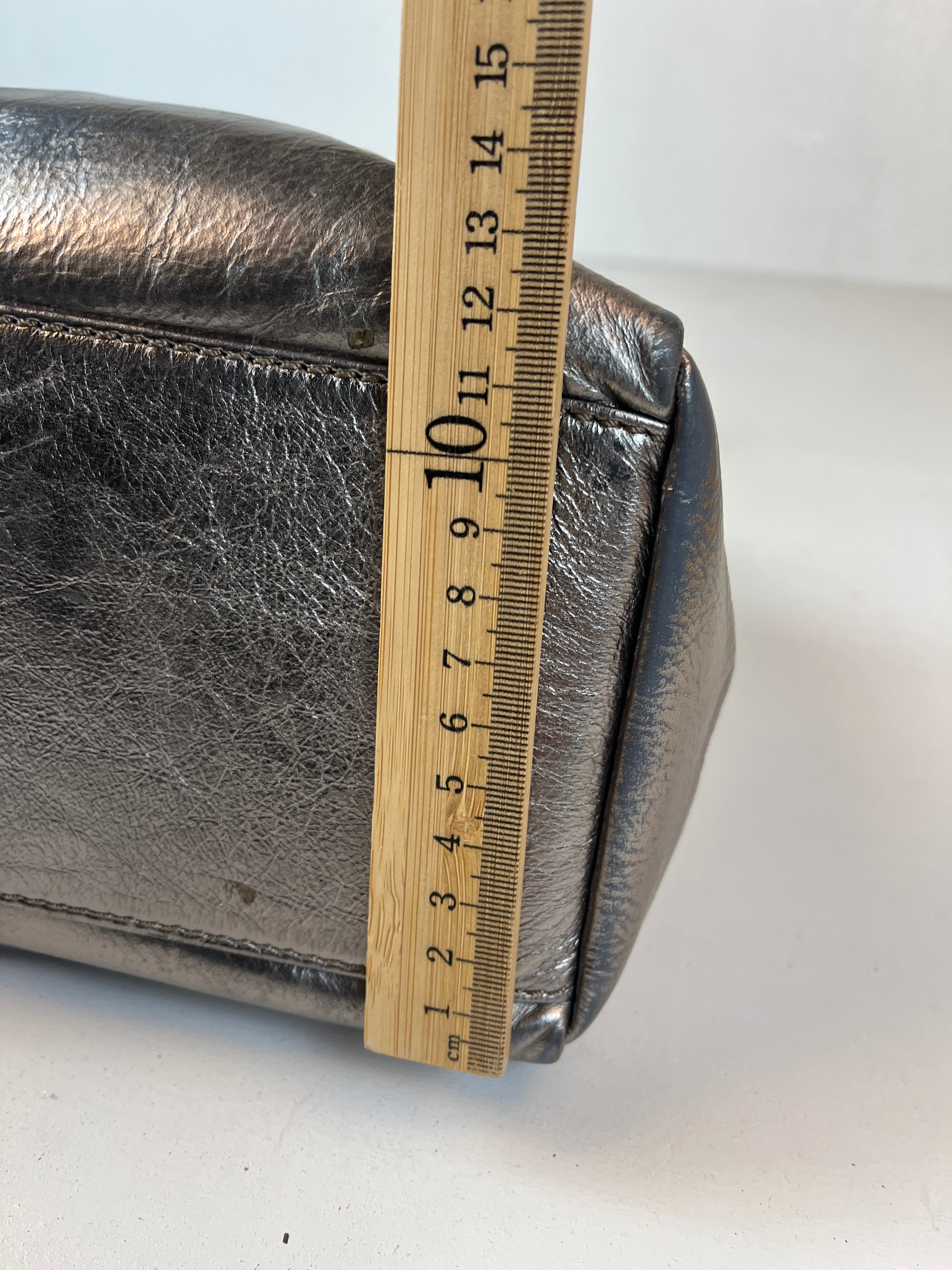 Vintage Tasche Silber