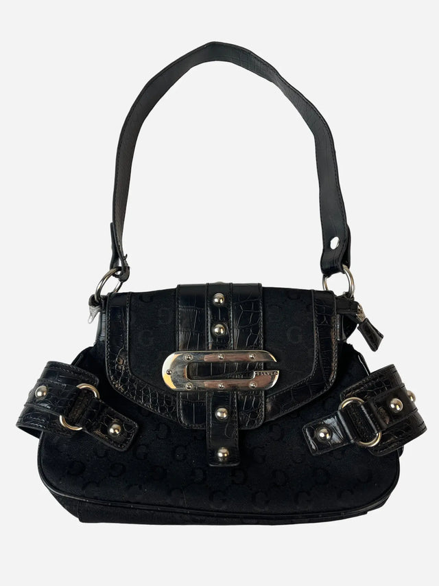 Vintage Y2K Tasche Schwarz