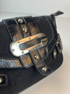 Vintage Y2K Tasche Schwarz