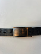 Vintage Leder Gürtel Schwarz