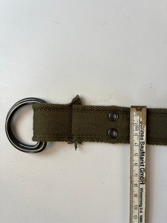 Vintage Cargo Army Gürtel Grün