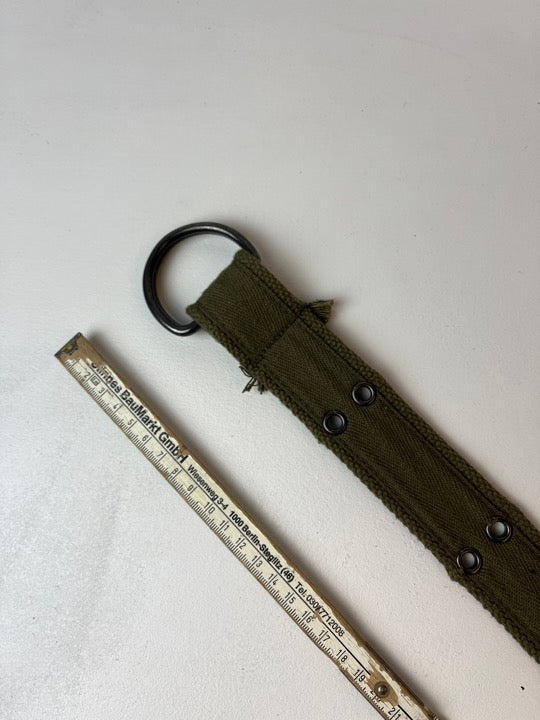 Vintage Cargo Army Gürtel Grün