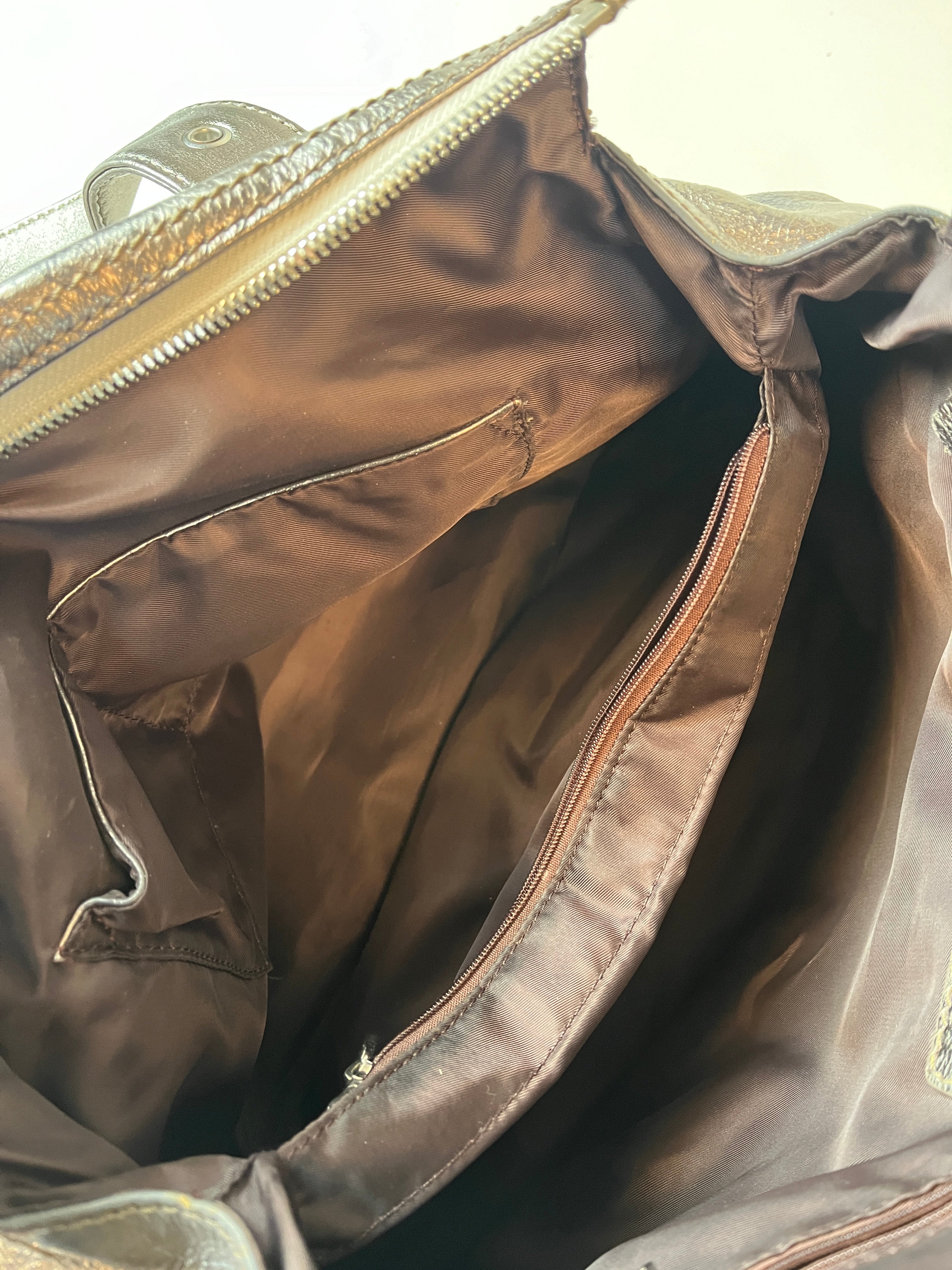 Vintage Tasche Silber