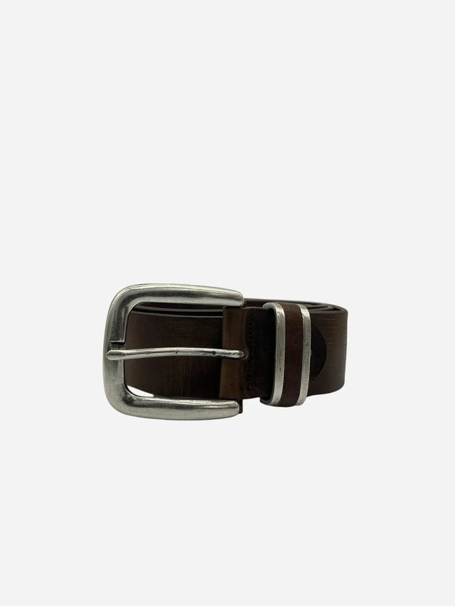 Vintage Leder Gürtel Braun