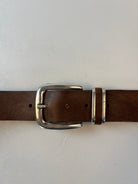 Vintage Leder Gürtel Braun