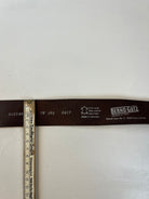 Vintage Leder Gürtel Braun