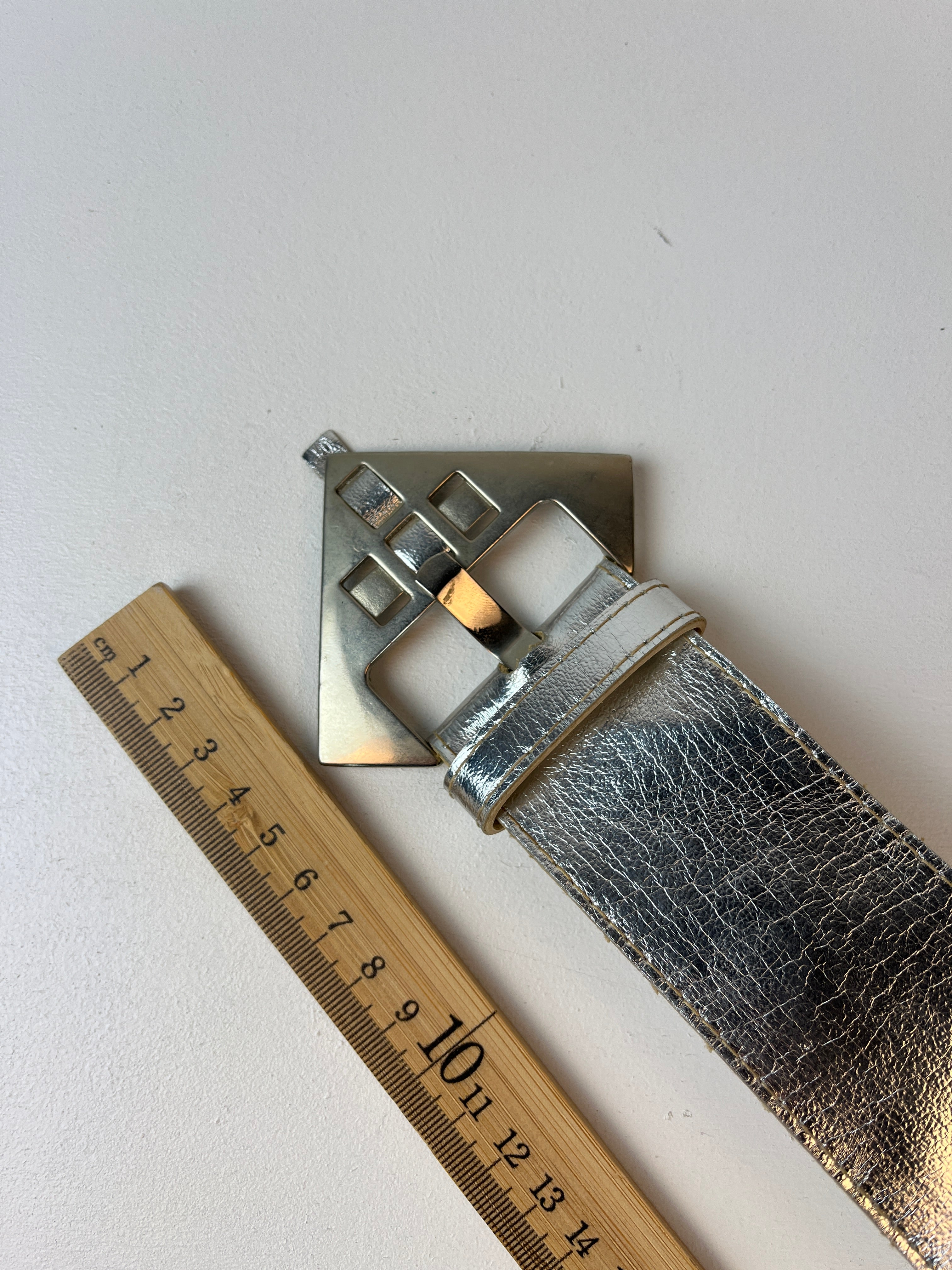 Vintage Y2K Gürtel Silber