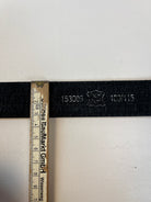 Vintage Leder Gürtel Schwarz