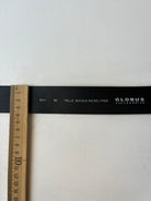 Vintage Leder Gürtel Schwarz