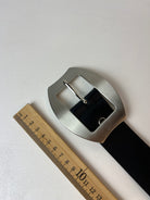 Vintage Leder Gürtel Schwarz