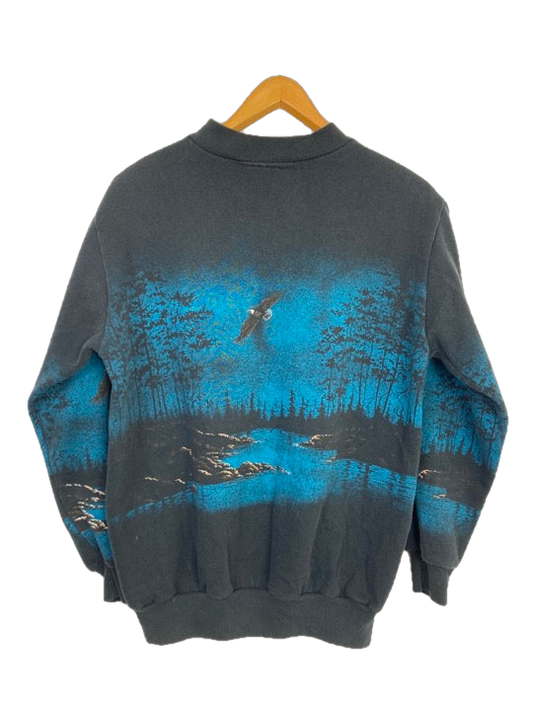 “Eagle” button sweater (S)