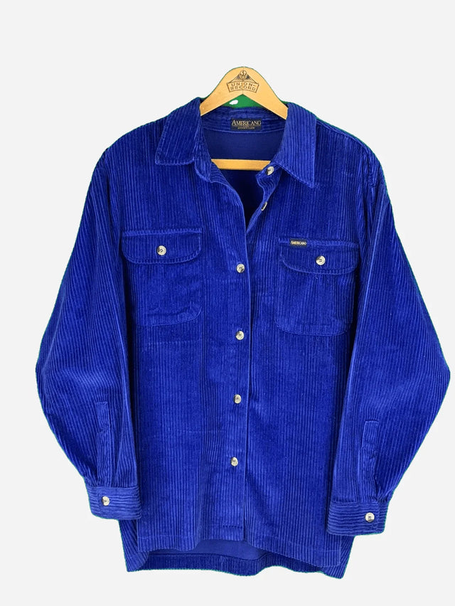 Americano broadband corduroy shirt (L) 44/46