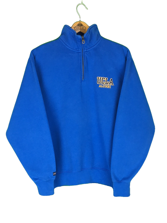 "UCLA" half-zip sweater (M)
