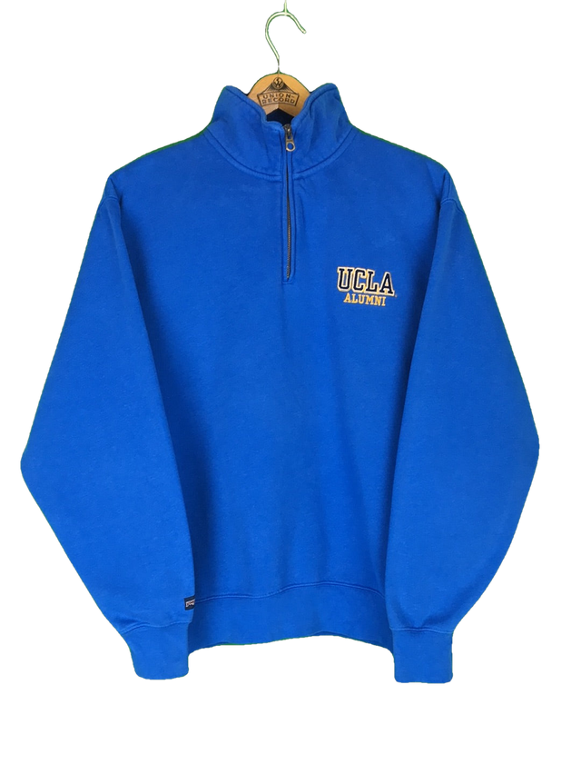 "UCLA" half-zip sweater (M)