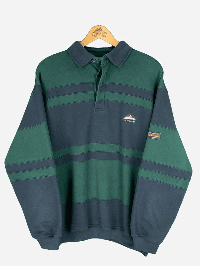 Golden Mountain Button Sweater (L)