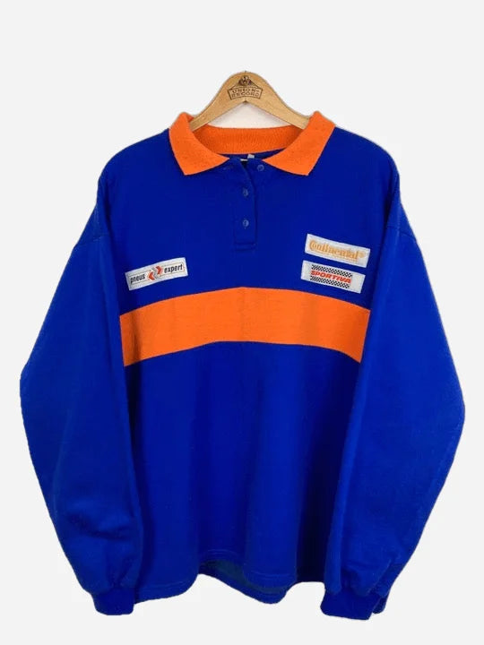 “Pneus Expert” button sweater (L)