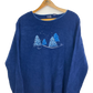 Winter Forest Fleece Sweater (M)