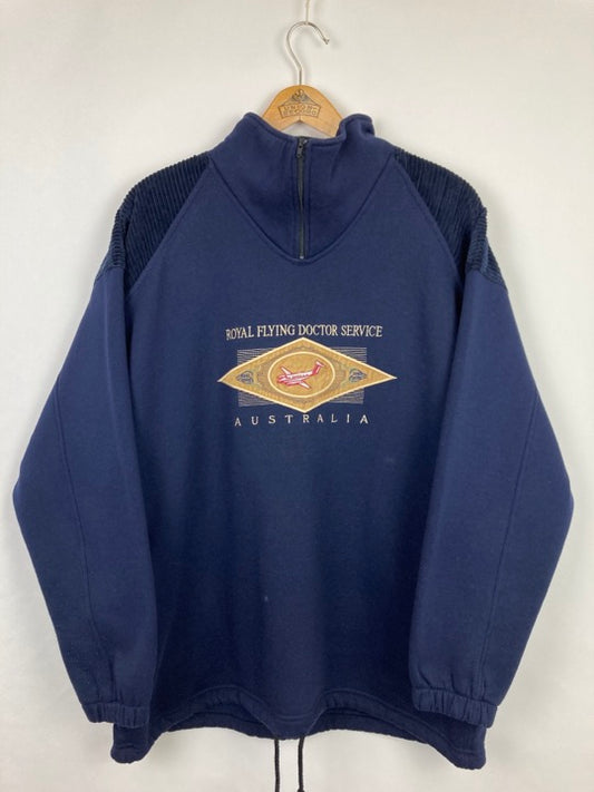 “Australia” half-zip sweater (L)