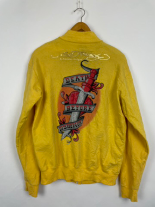 Y2K Ed Hardy Zip Jacket (M)