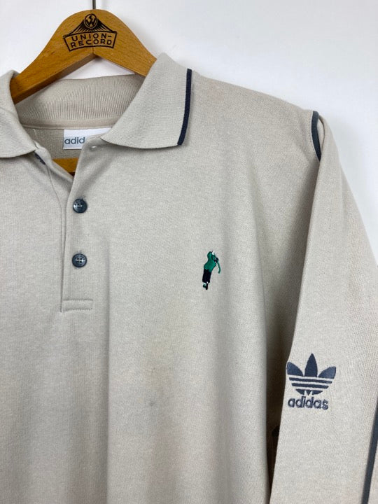 Adidas button sweater (S)