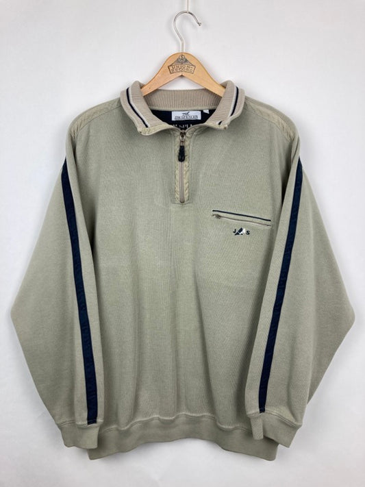 Jim Spencer half-zip sweater (XL)