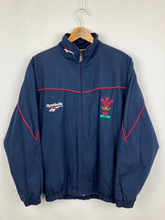 Reebok Wales Rugby Union Tracksuit Pants Jacket (M)