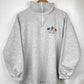 “Red Sea” half-zip sweater (S)